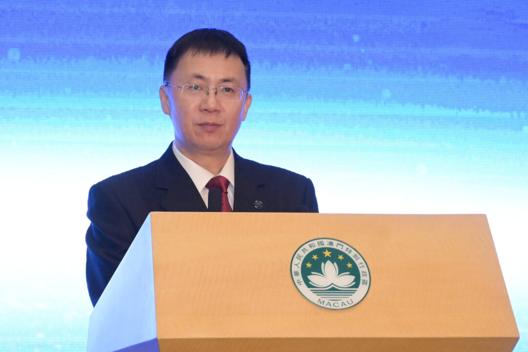 中國載人航天工程代表團團長、中國載人航天工程辦公室副主任林西強在歡迎儀式上致辭