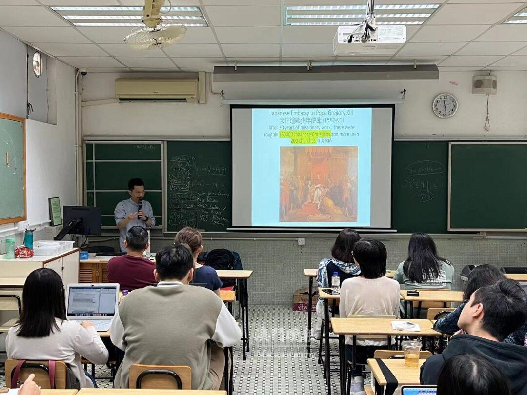 英文班學員參與明清澳門課程